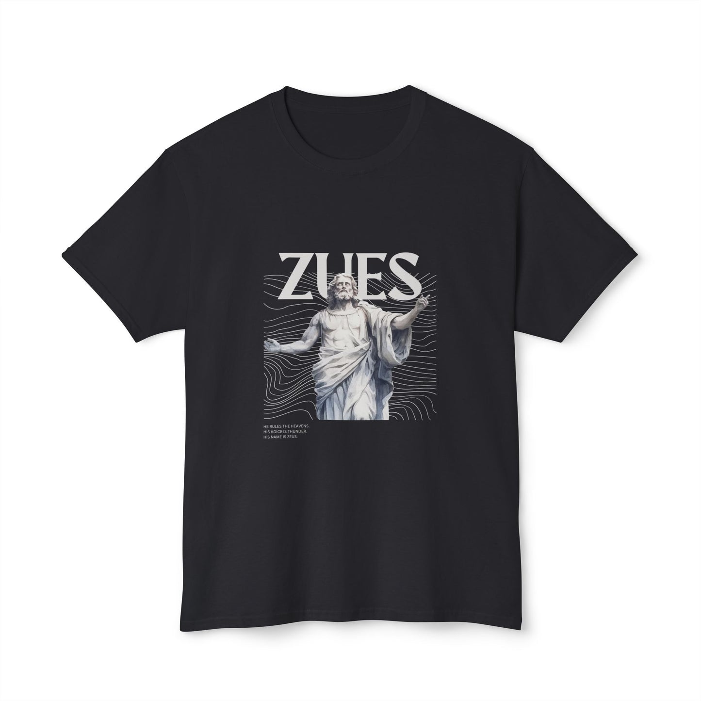 Unisex Zeus Desing T-Shirt - Rule the Storm