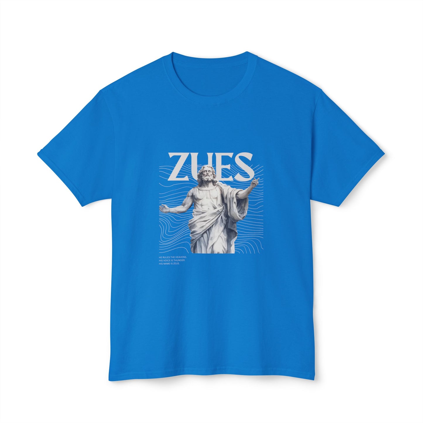 Unisex Zeus Desing T-Shirt - Rule the Storm