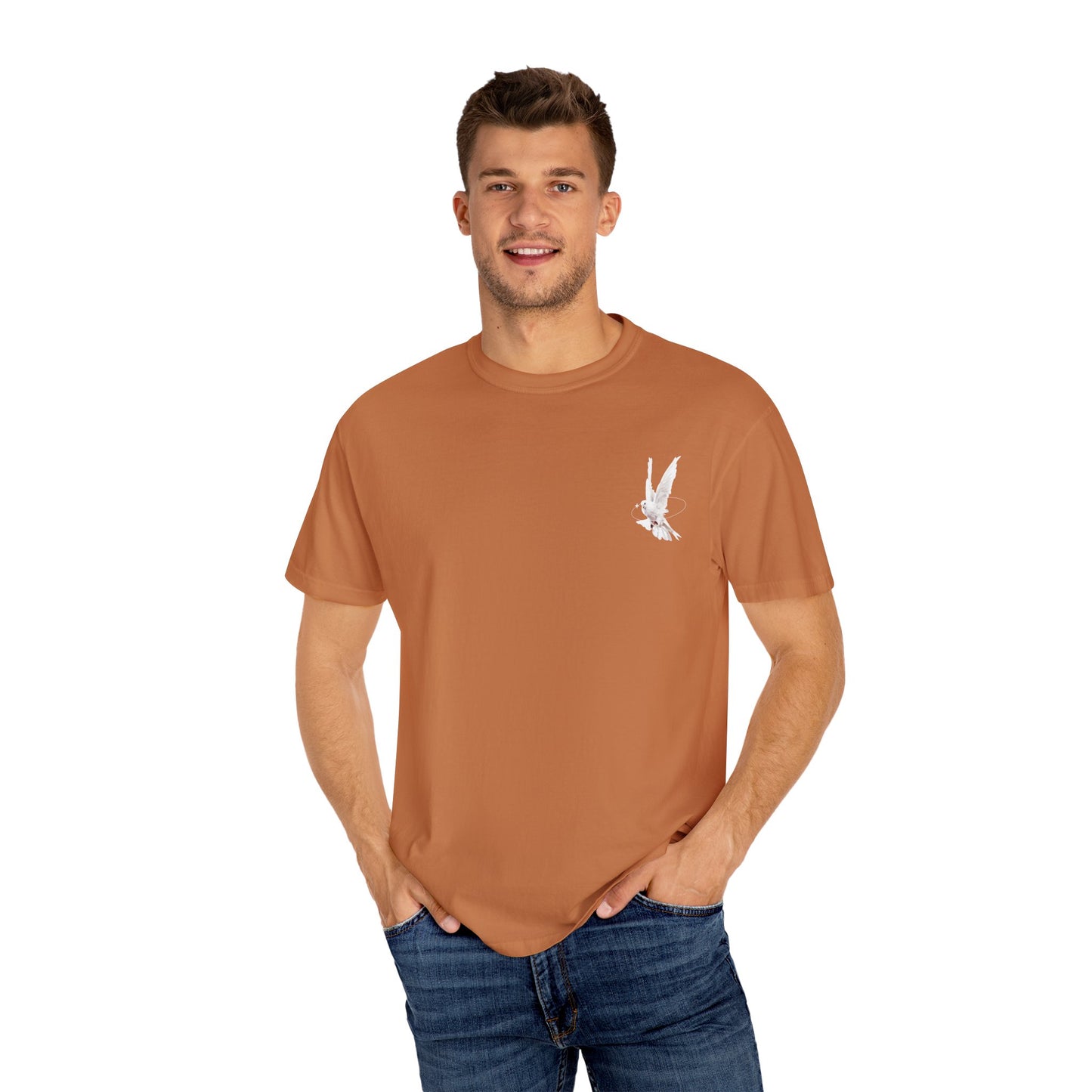 Unisex Pigeon Desing T-Shirt - The Rule of the White Wing