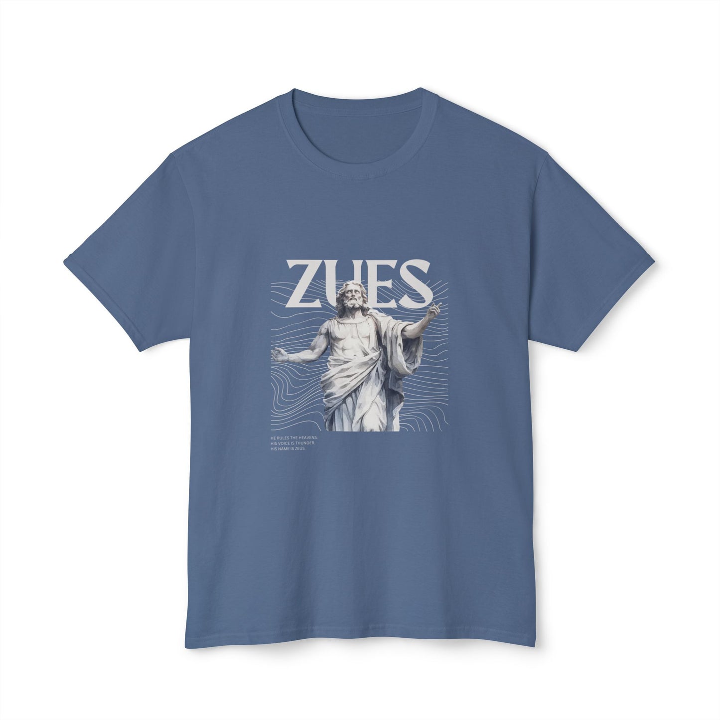 Unisex Zeus Desing T-Shirt - Rule the Storm