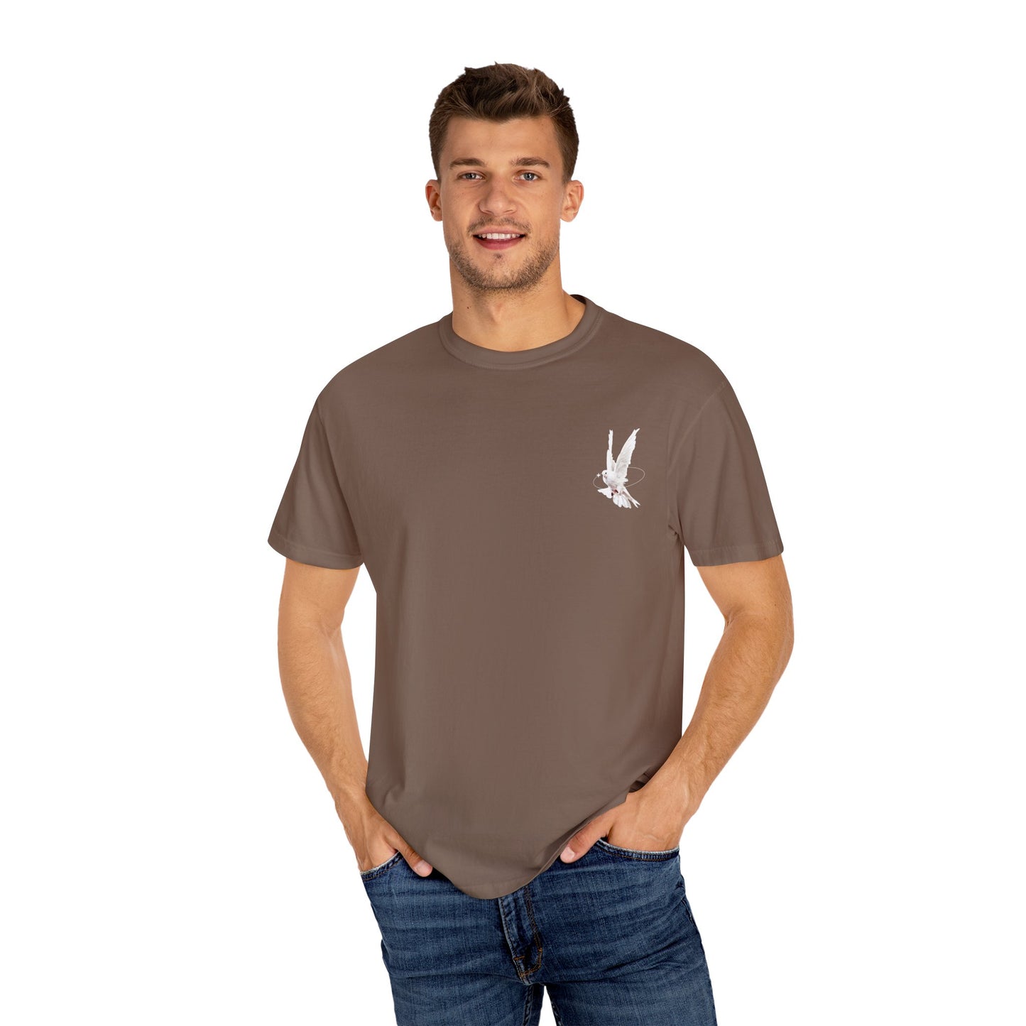 Unisex Pigeon Desing T-Shirt - The Rule of the White Wing