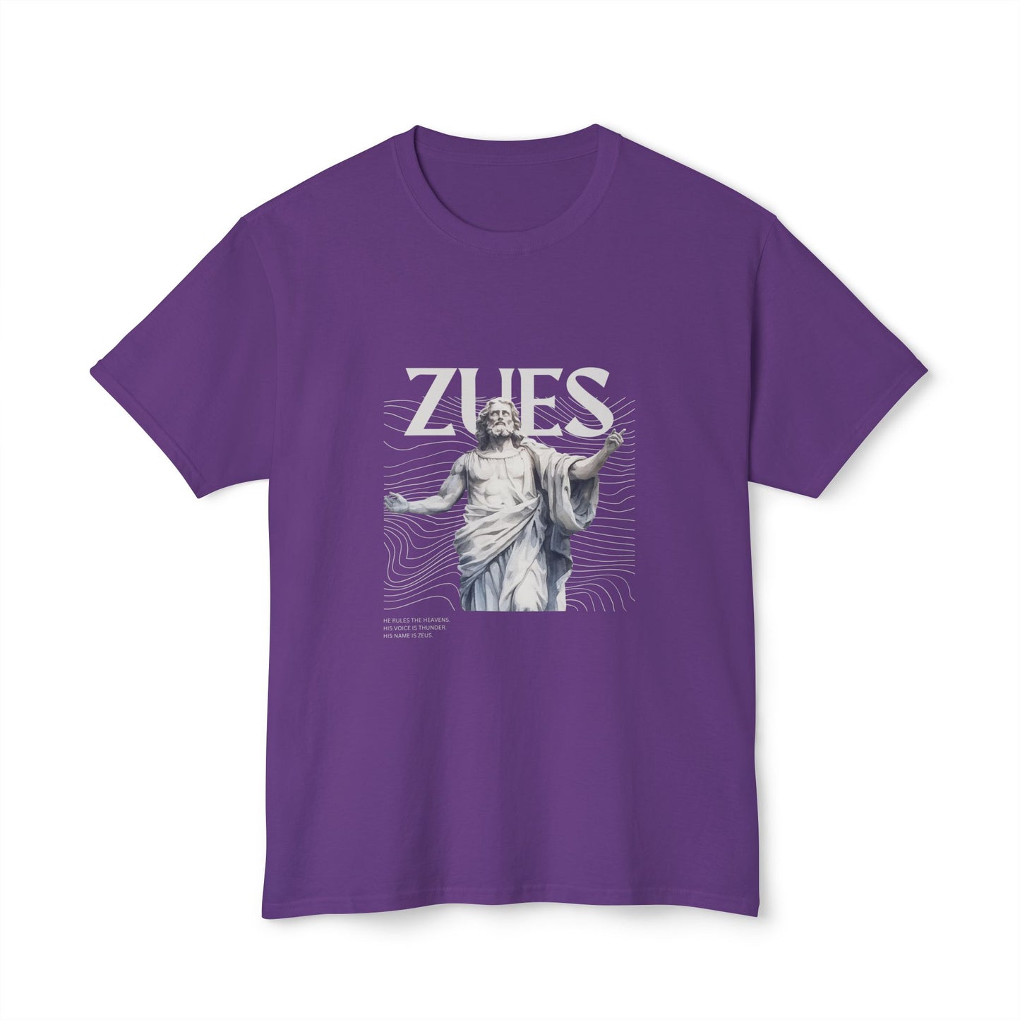 Unisex Zeus Desing T-Shirt - Rule the Storm