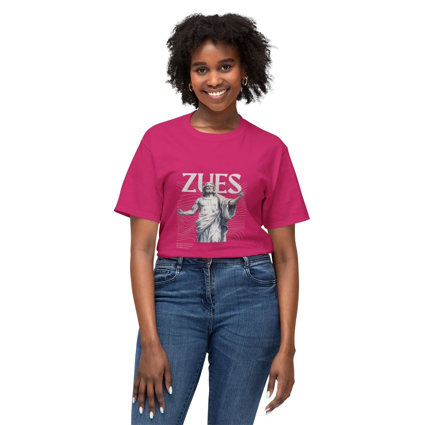 Unisex Zeus Desing T-Shirt - Rule the Storm