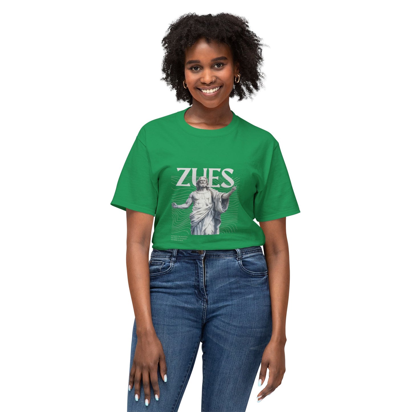 Unisex Zeus Desing T-Shirt - Rule the Storm