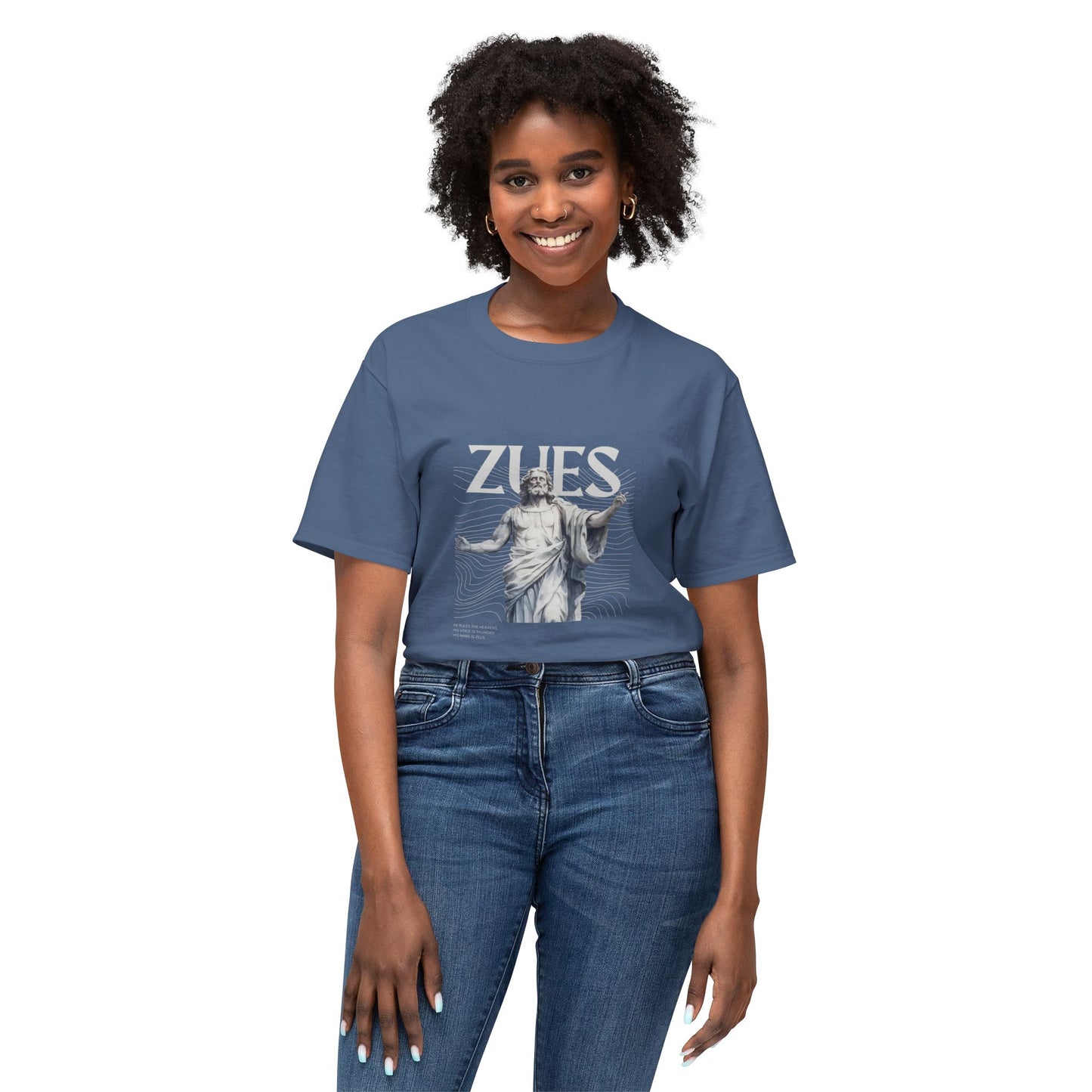 Unisex Zeus Desing T-Shirt - Rule the Storm