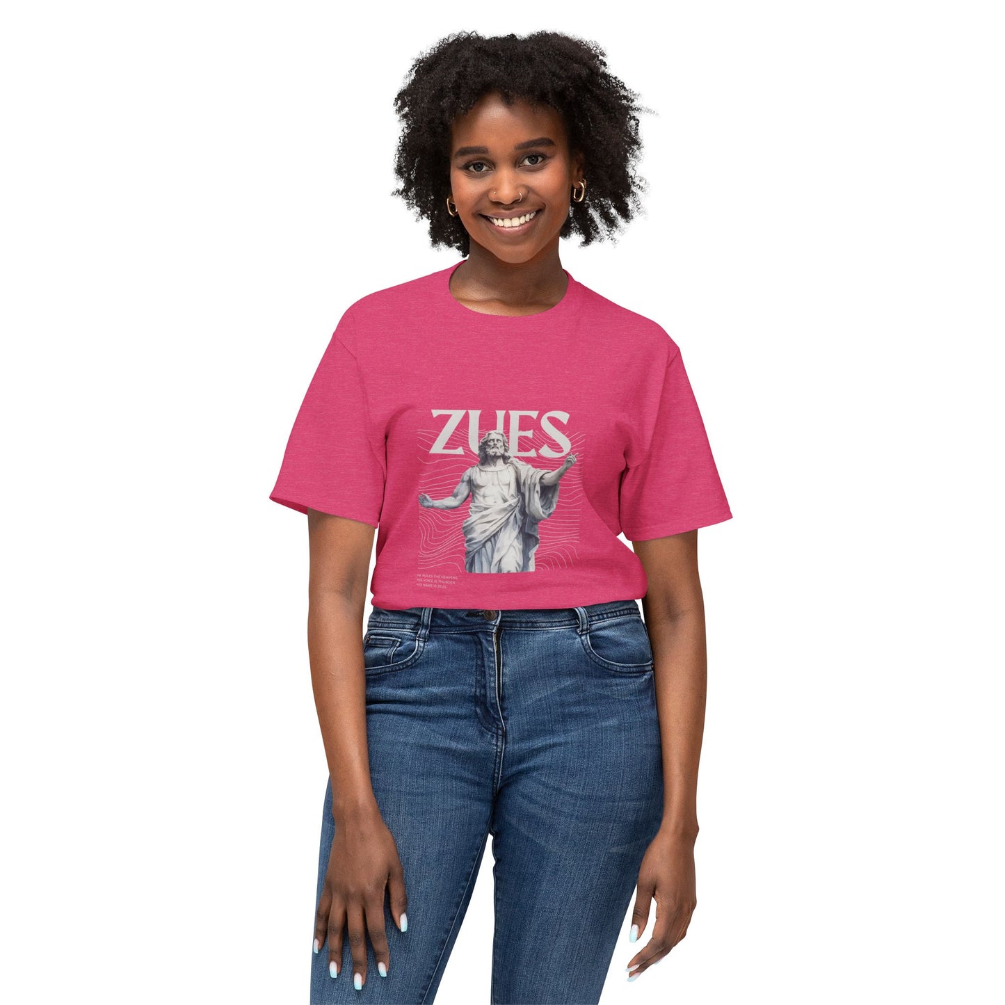Unisex Zeus Desing T-Shirt - Rule the Storm