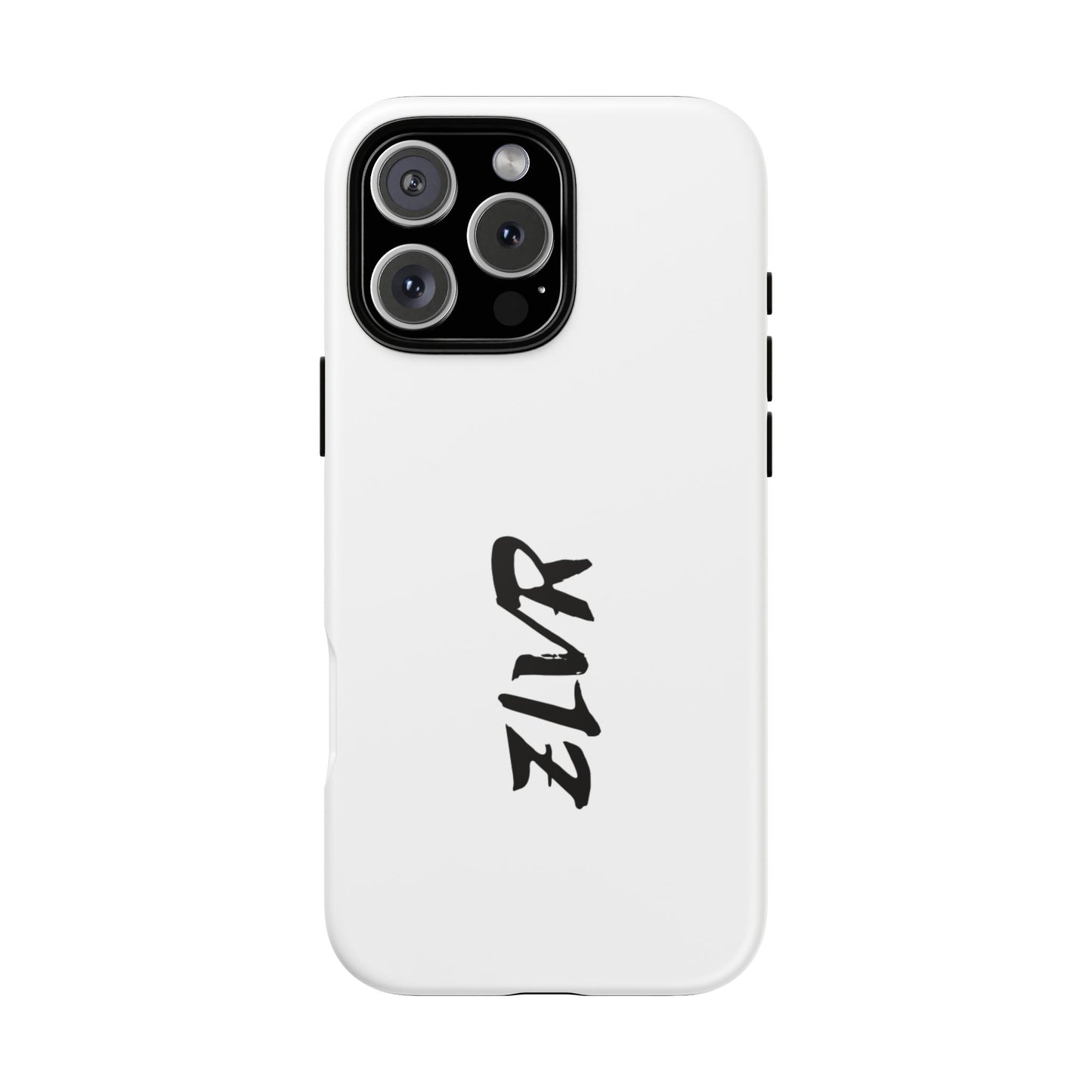 White Phone Case With ZLVR Desing For İphone 16 Pro Max - İphone X