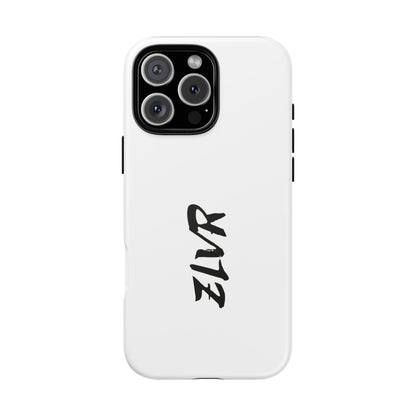 White Phone Case With ZLVR Desing For İphone 16 Pro Max - İphone X