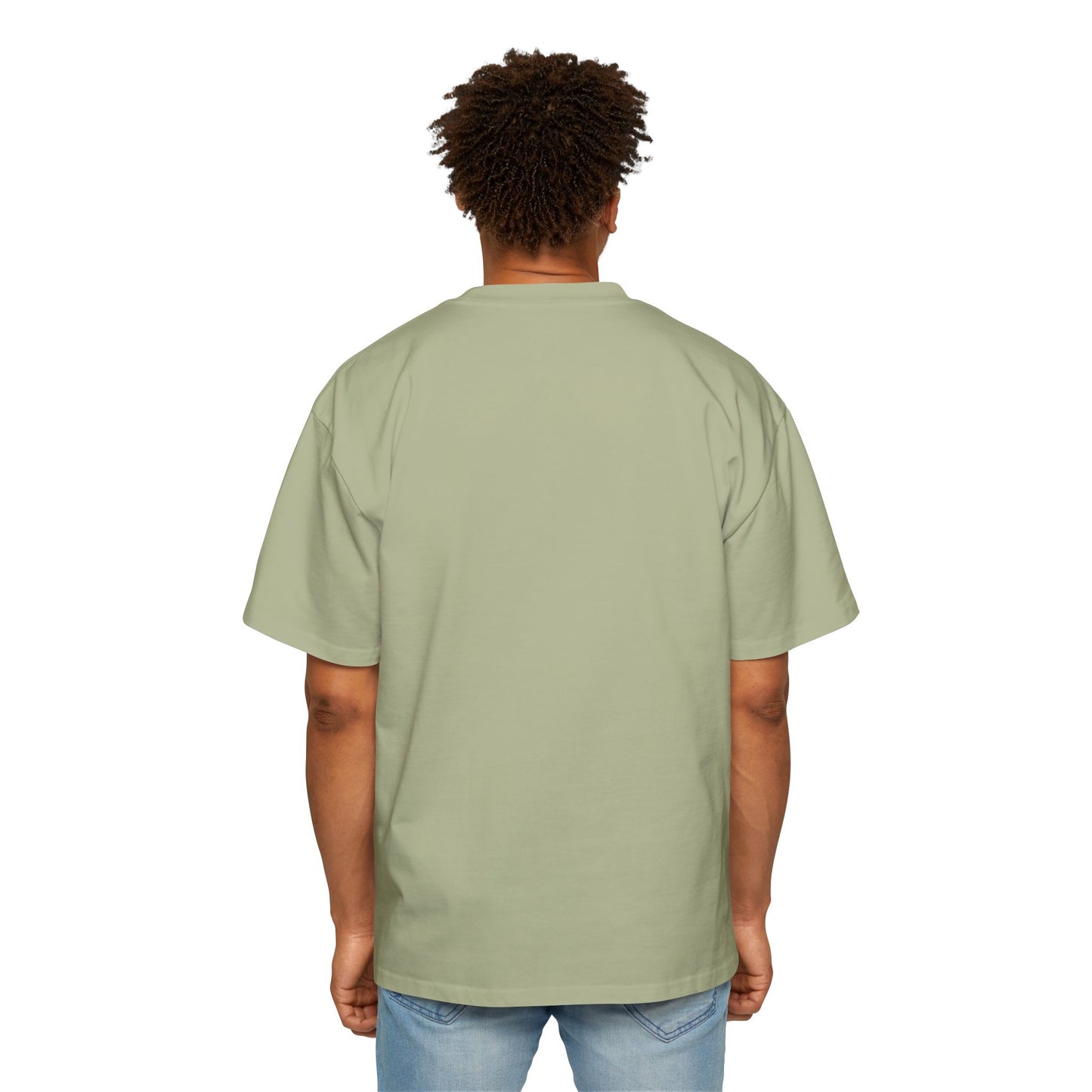 Men's Oversized Graphic Tee - Samurai Desing