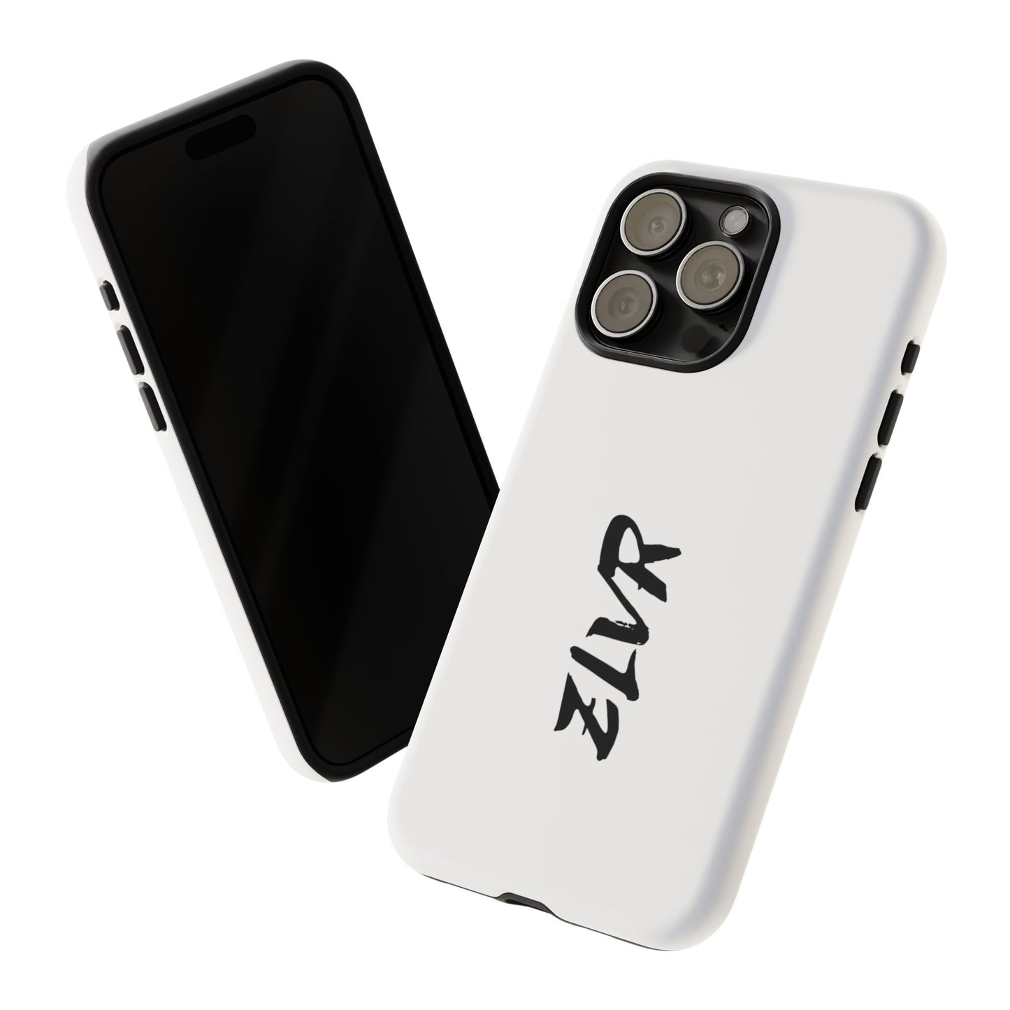 White Phone Case With ZLVR Desing For İphone 16 Pro Max - İphone X