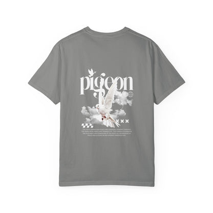 Unisex Pigeon Desing T-Shirt - The Rule of the White Wing