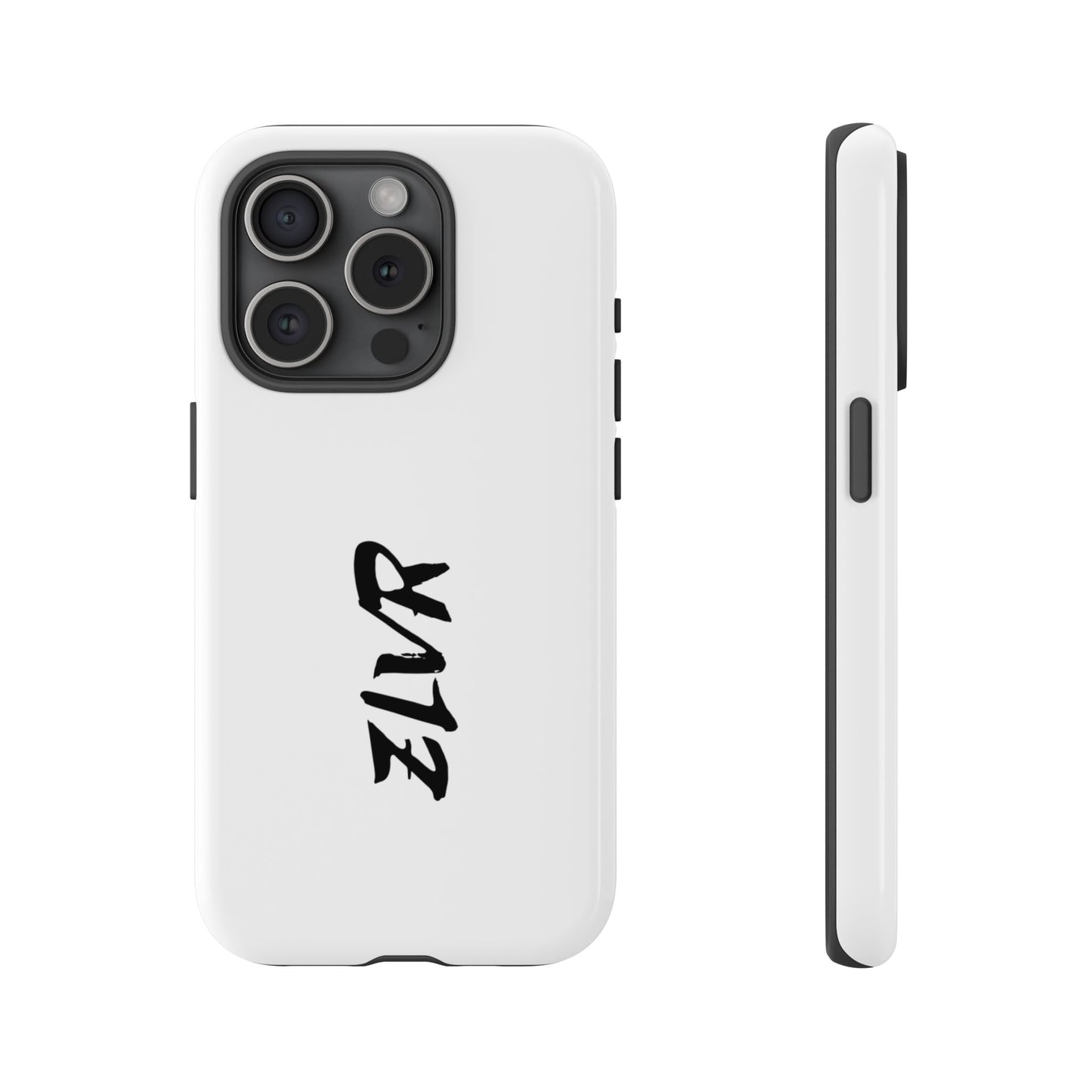 White Phone Case With ZLVR Desing For İphone 16 Pro Max - İphone X