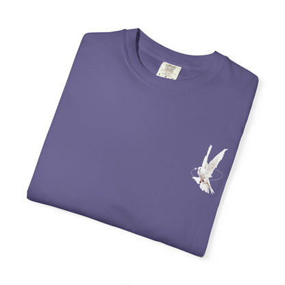 Unisex Pigeon Desing T-Shirt - The Rule of the White Wing