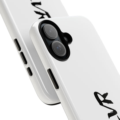 White Phone Case With ZLVR Desing For İphone 16 Pro Max - İphone X