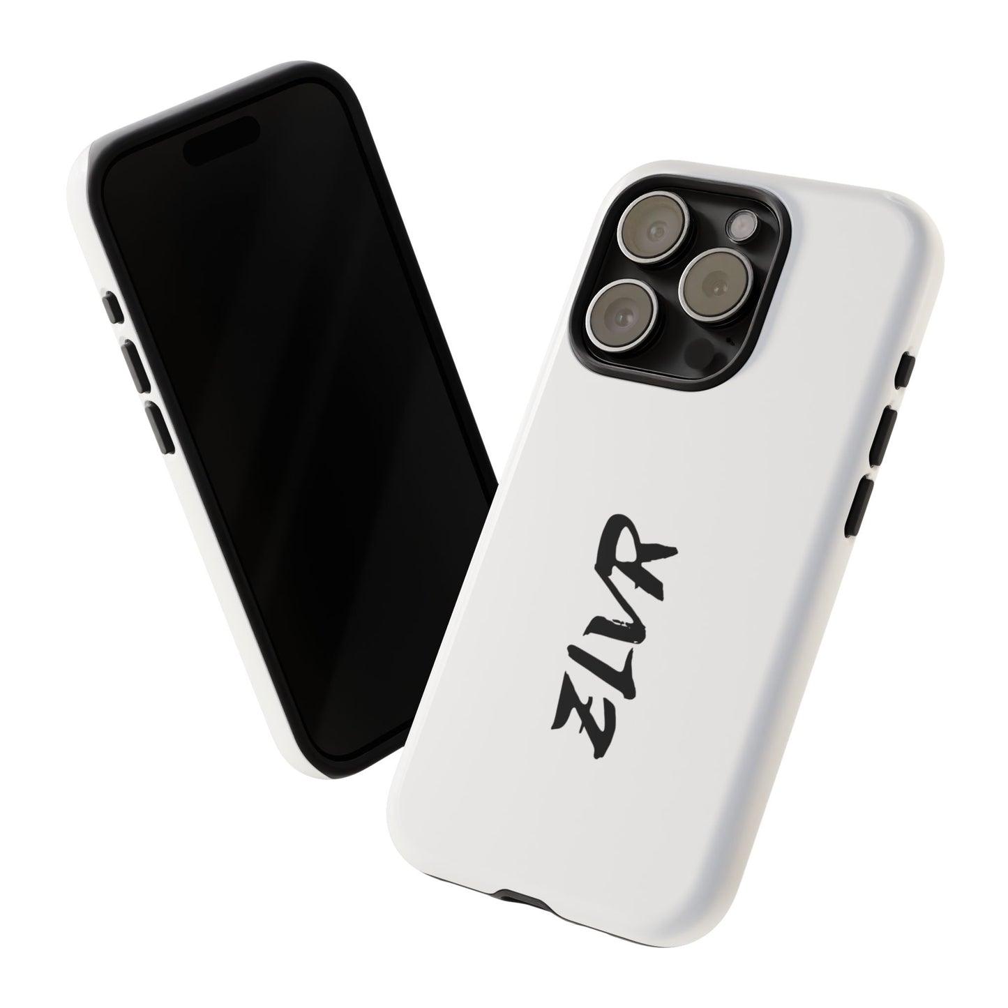 White Phone Case With ZLVR Desing For İphone 16 Pro Max - İphone X