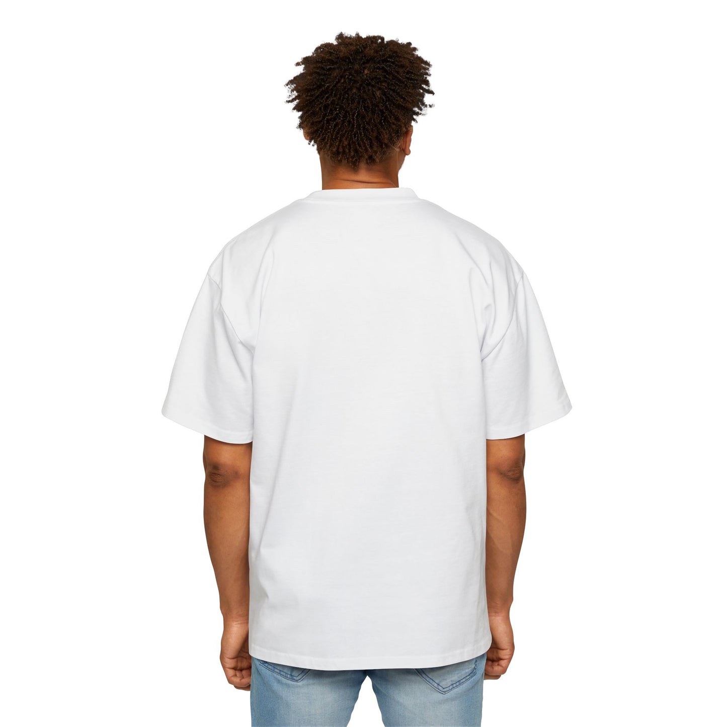 Men's Oversized Graphic Tee - Samurai Desing