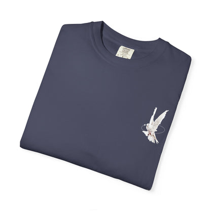 Unisex Pigeon Desing T-Shirt - The Rule of the White Wing