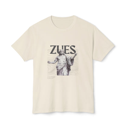 Unisex Zeus Desing T-Shirt - Rule the Storm