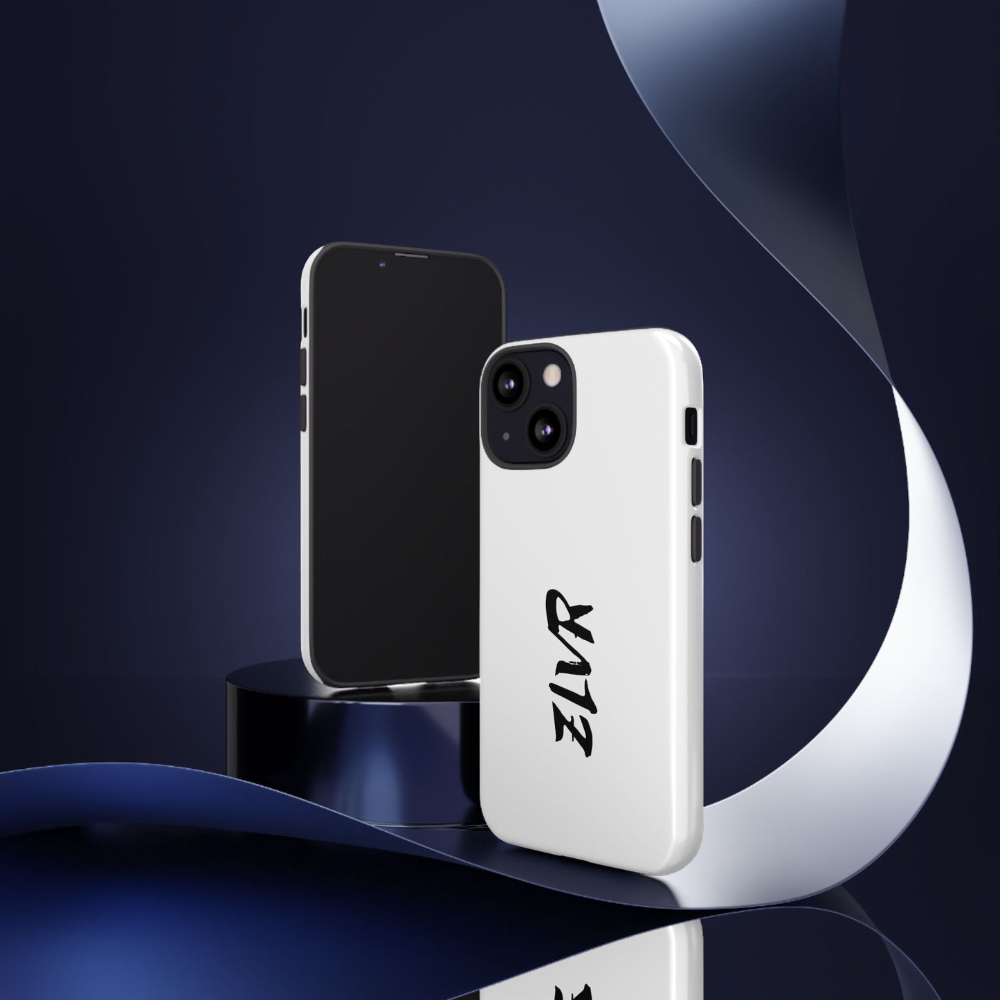 White Phone Case With ZLVR Desing For İphone 16 Pro Max - İphone X