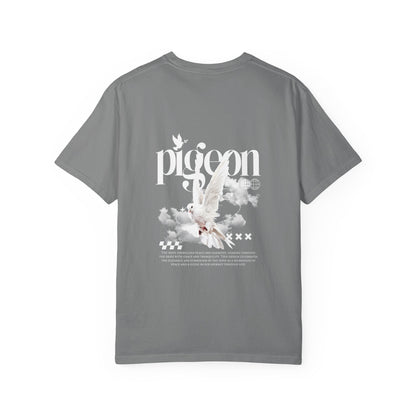 Unisex Pigeon Desing T-Shirt - The Rule of the White Wing