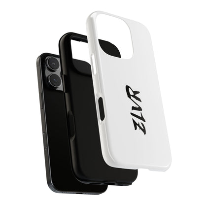 White Phone Case With ZLVR Desing For İphone 16 Pro Max - İphone X
