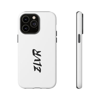 White Phone Case With ZLVR Desing For İphone 16 Pro Max - İphone X