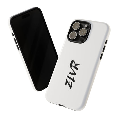 White Phone Case With ZLVR Desing For İphone 16 Pro Max - İphone X
