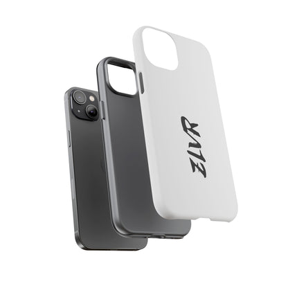 White Phone Case With ZLVR Desing For İphone 16 Pro Max - İphone X