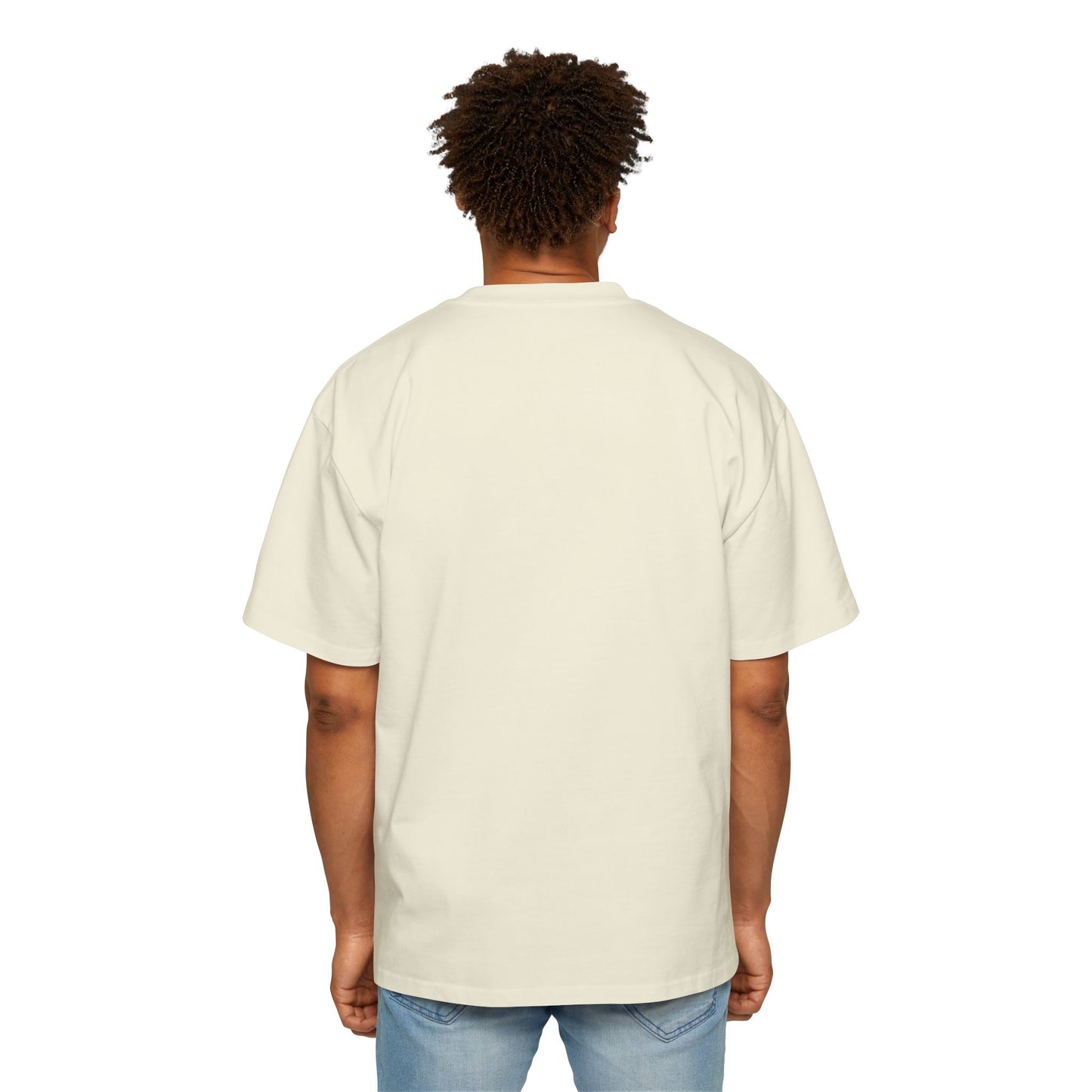 Men's Oversized Graphic Tee - Samurai Desing