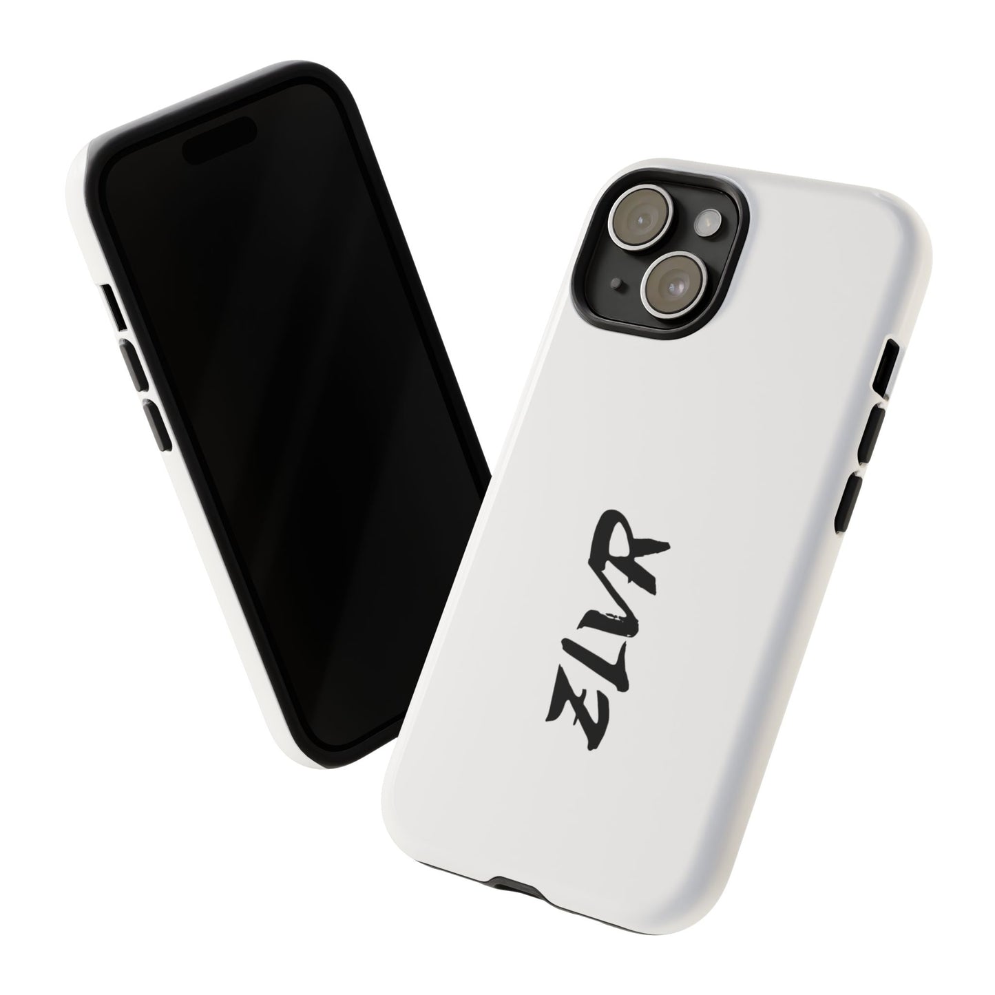 White Phone Case With ZLVR Desing For İphone 16 Pro Max - İphone X