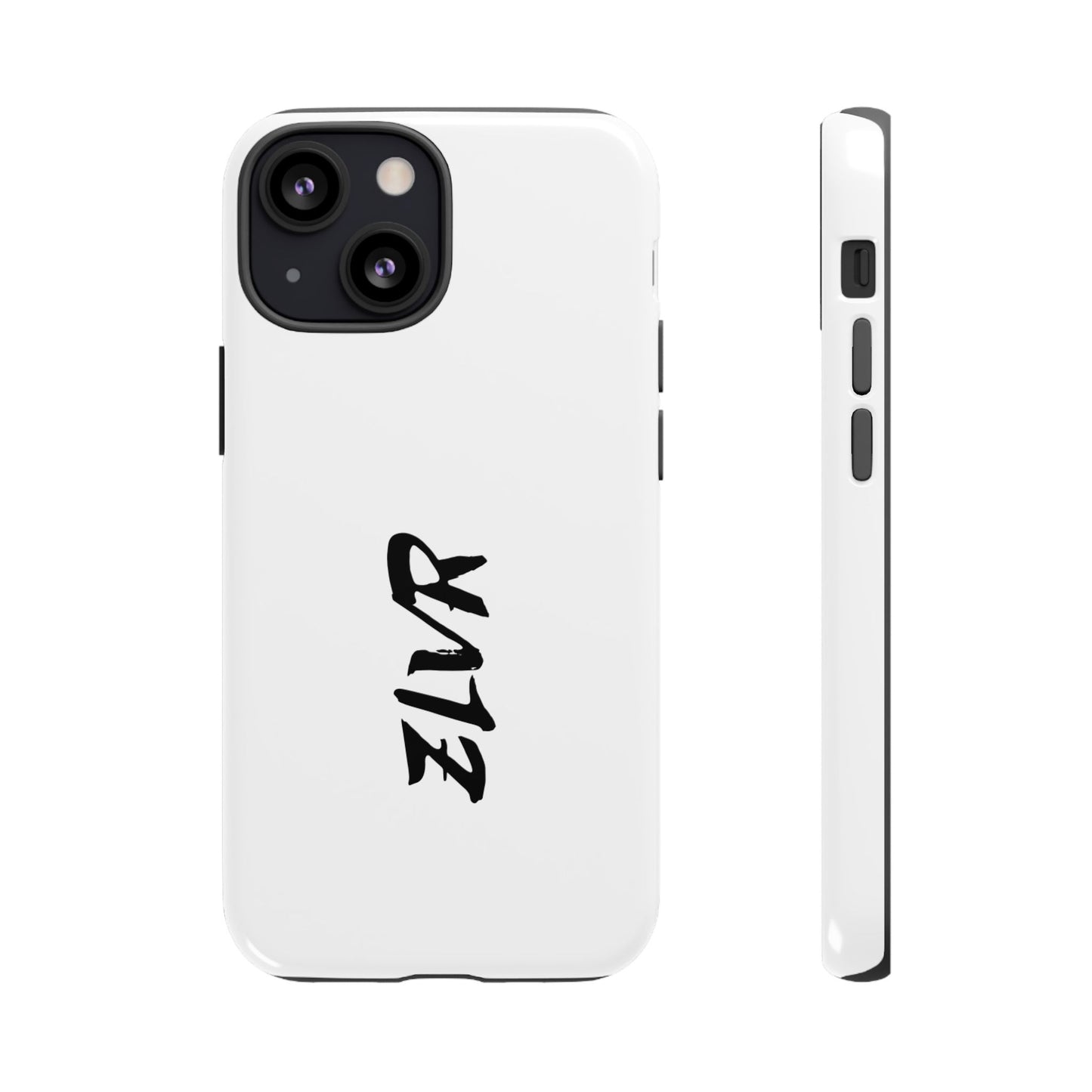White Phone Case With ZLVR Desing For İphone 16 Pro Max - İphone X