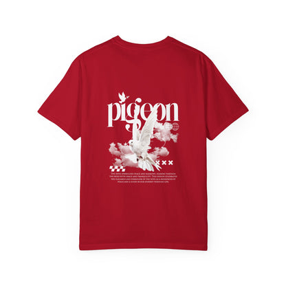 Unisex Pigeon Desing T-Shirt - The Rule of the White Wing