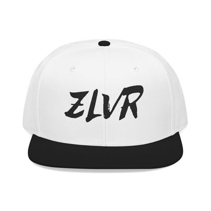 Stylish Embroidered Snapback Hat With "ZLVR" Desing