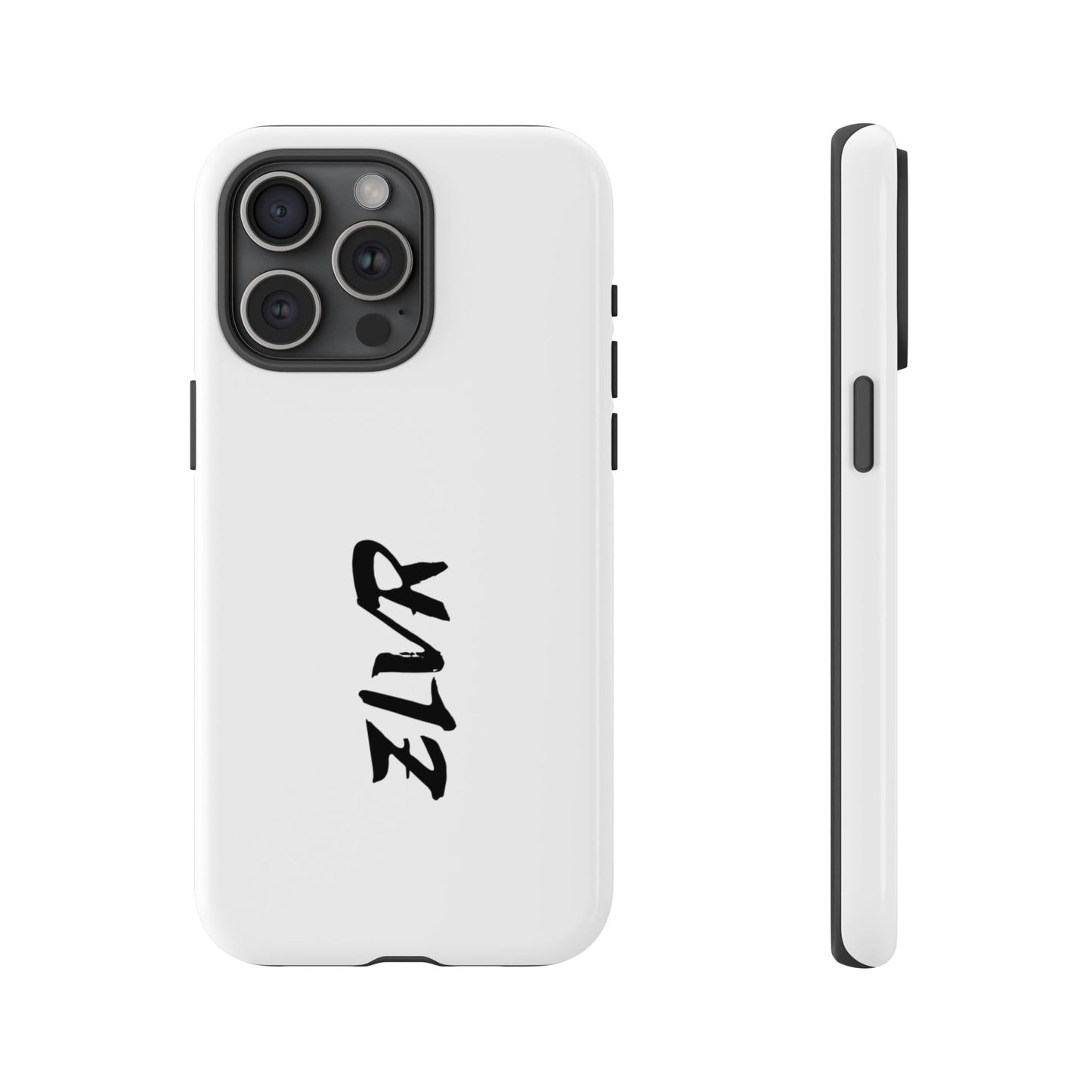 White Phone Case With ZLVR Desing For İphone 16 Pro Max - İphone X