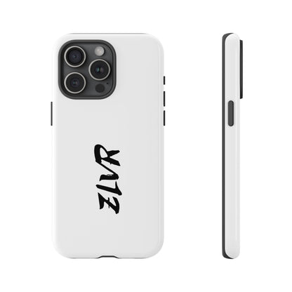 White Phone Case With ZLVR Desing For İphone 16 Pro Max - İphone X
