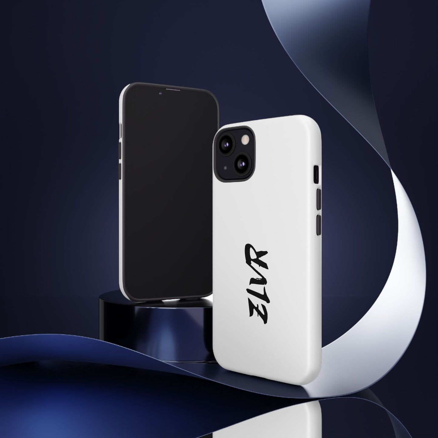 White Phone Case With ZLVR Desing For İphone 16 Pro Max - İphone X