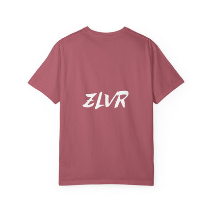 Unisex Garment-Dyed T-Shirt with "ZLVR" Design