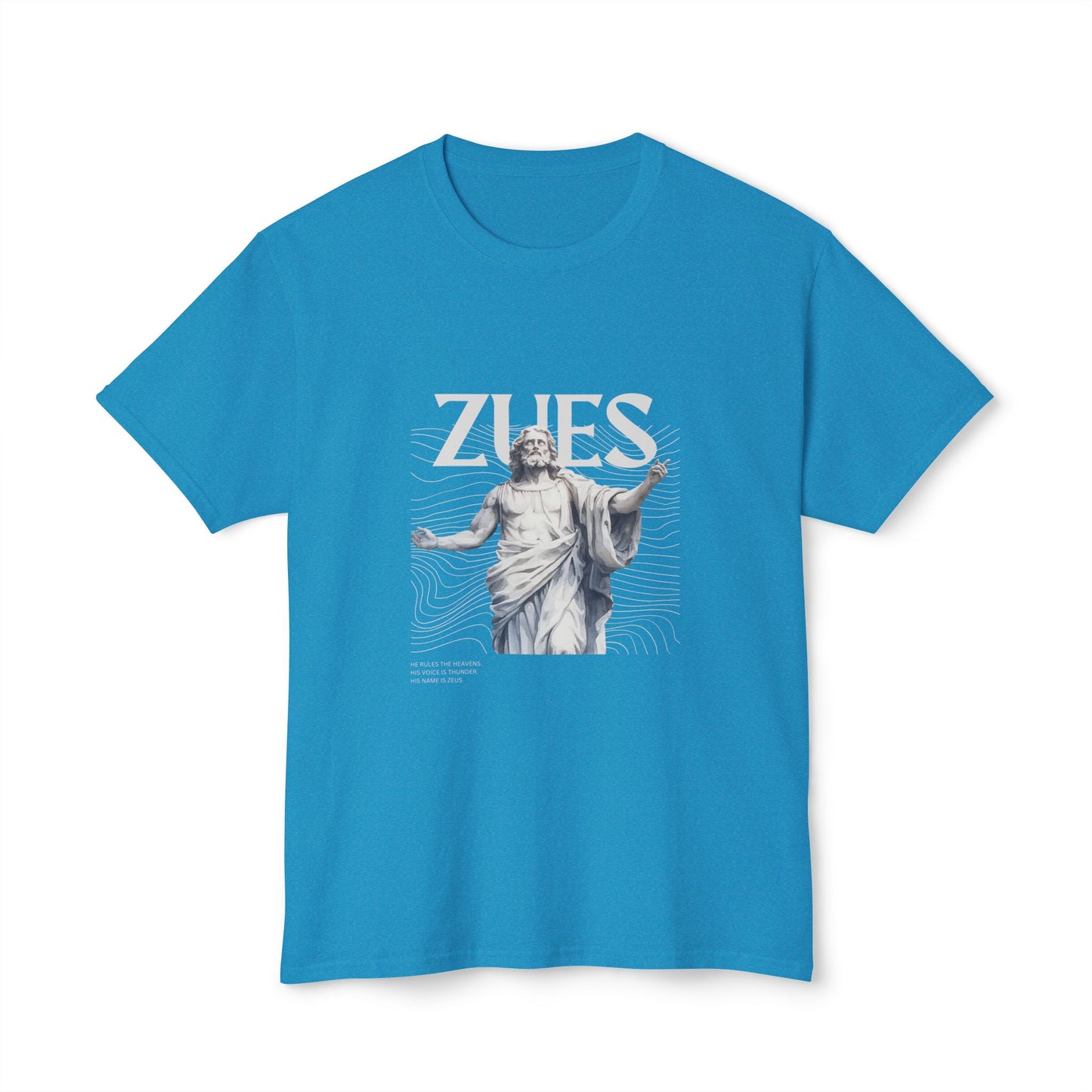 Unisex Zeus Desing T-Shirt - Rule the Storm