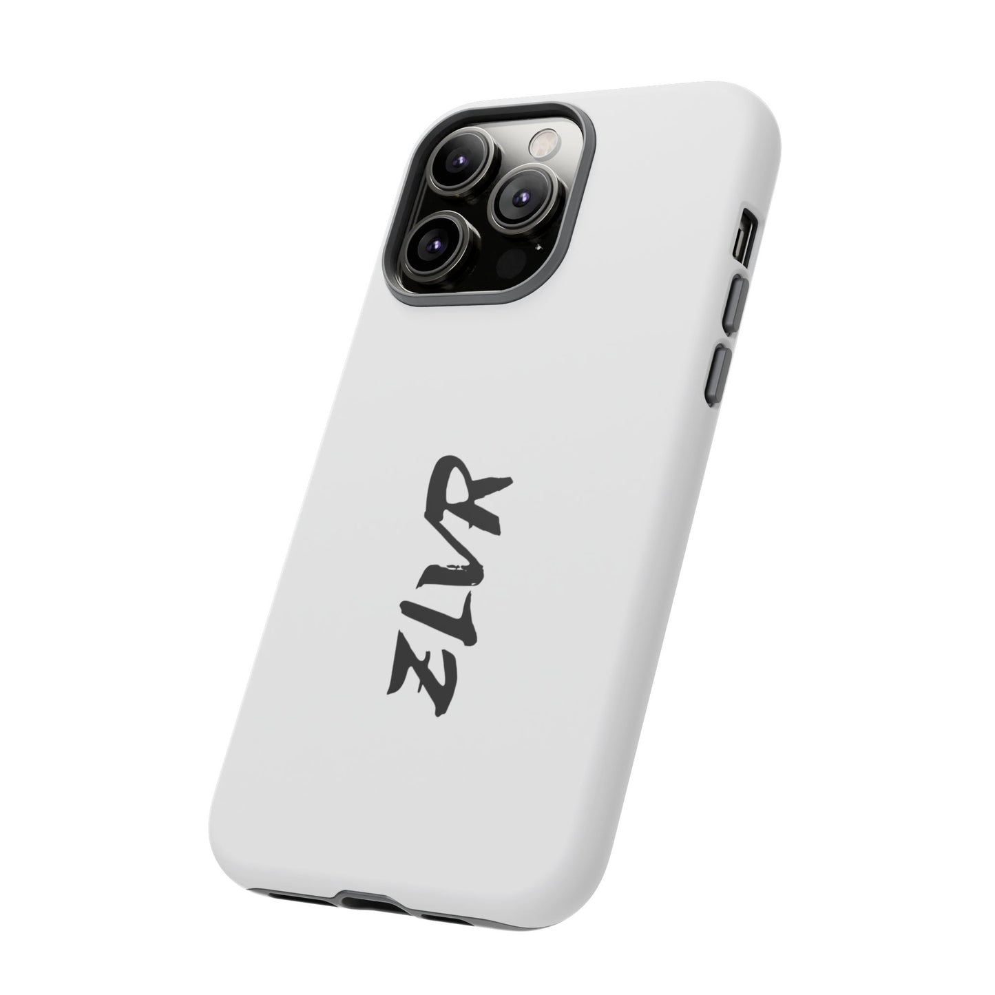 White Phone Case With ZLVR Desing For İphone 16 Pro Max - İphone X