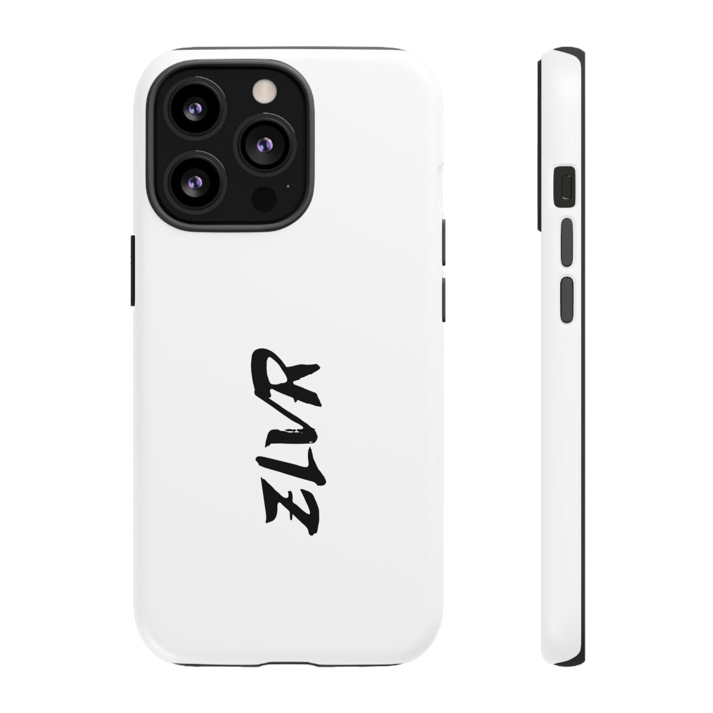 White Phone Case With ZLVR Desing For İphone 16 Pro Max - İphone X