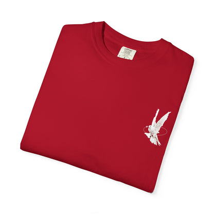 Unisex Pigeon Desing T-Shirt - The Rule of the White Wing
