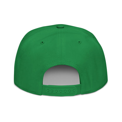 Stylish Embroidered Snapback Hat With "ZLVR" Desing