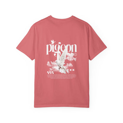 Unisex Pigeon Desing T-Shirt - The Rule of the White Wing