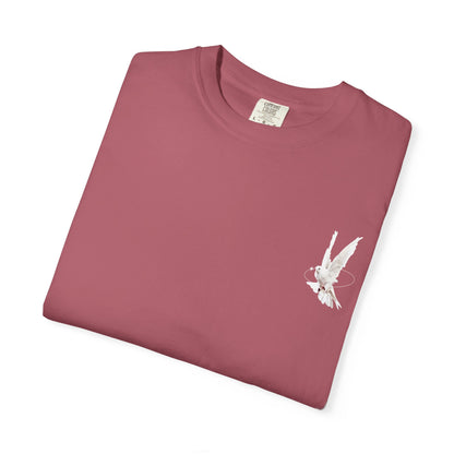Unisex Pigeon Desing T-Shirt - The Rule of the White Wing