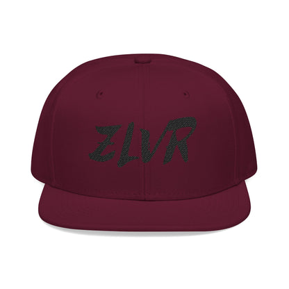 Stylish Embroidered Snapback Hat With "ZLVR" Desing
