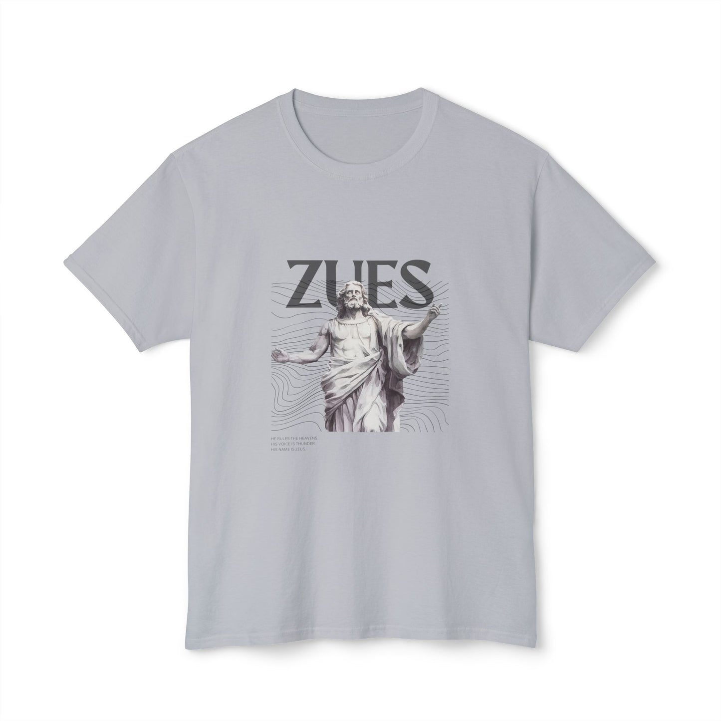 Unisex Zeus Desing T-Shirt - Rule the Storm