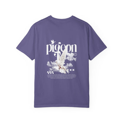Unisex Pigeon Desing T-Shirt - The Rule of the White Wing