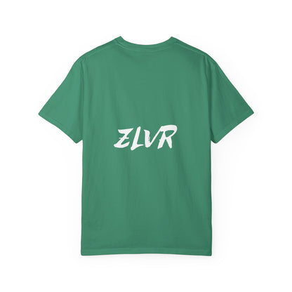 Unisex Garment-Dyed T-Shirt with "ZLVR" Design
