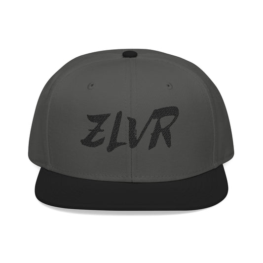 Stylish Embroidered Snapback Hat With "ZLVR" Desing
