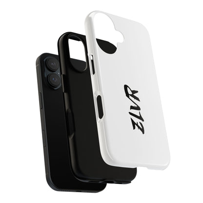 White Phone Case With ZLVR Desing For İphone 16 Pro Max - İphone X